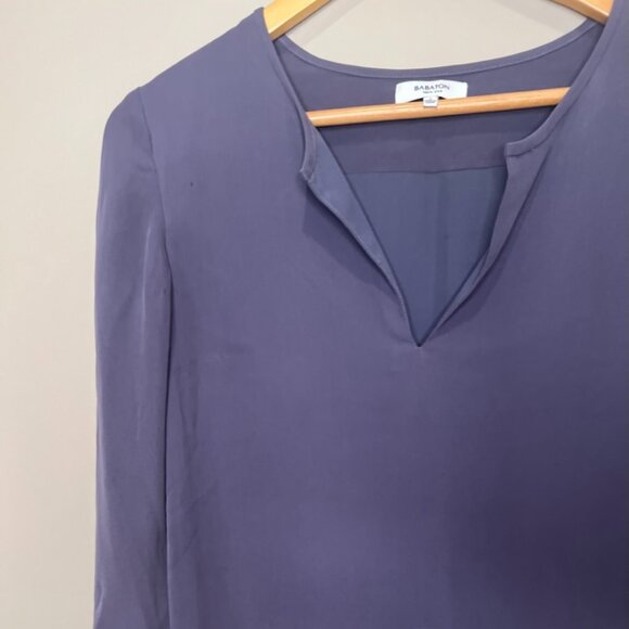 Aritzia Babaton - “Skipper” Silk Purple Dress - Small - Picture 4 of 6